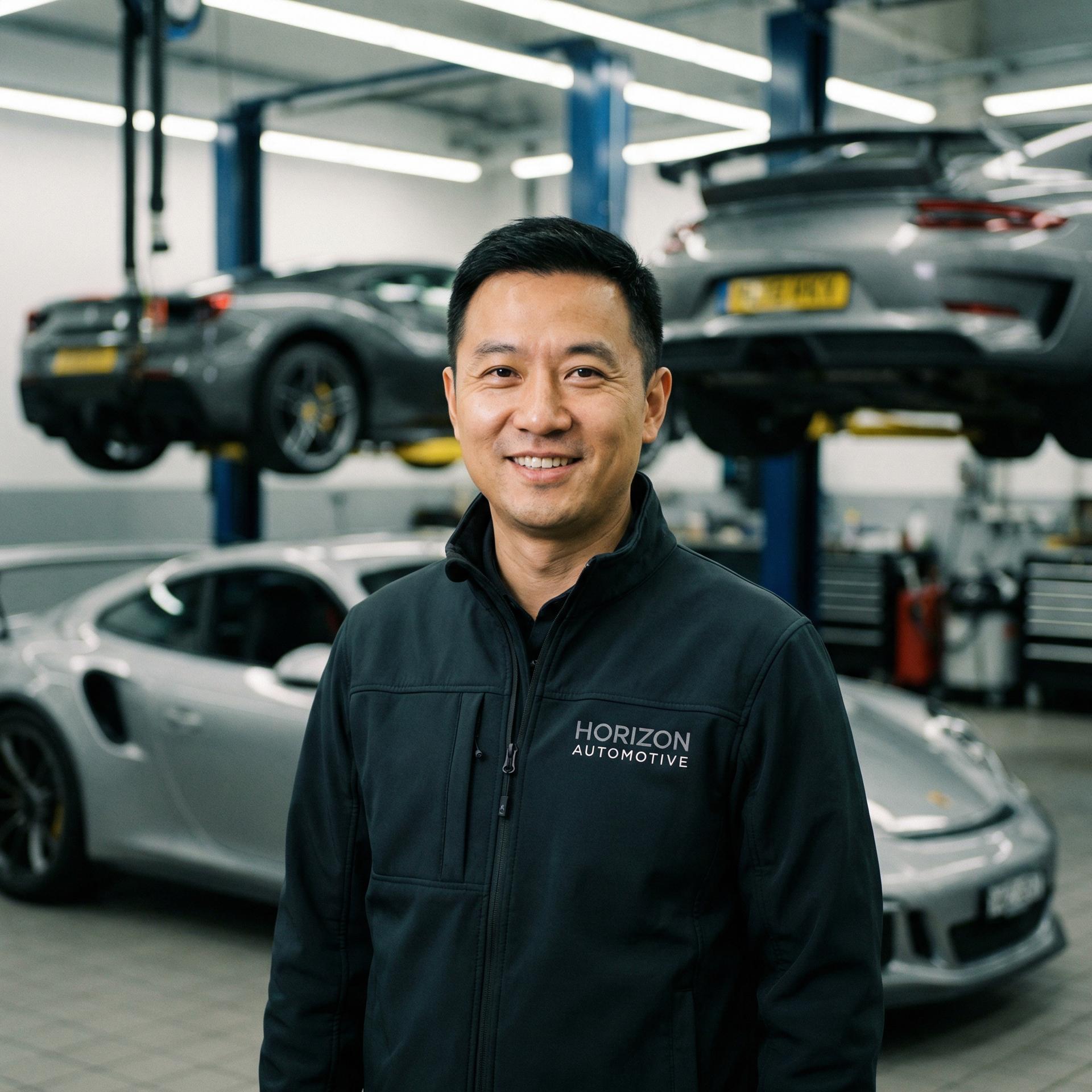 涩里番修车改装专家张伟